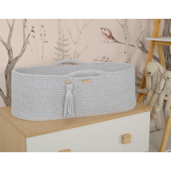 Moseskorb Boho mit Matratze