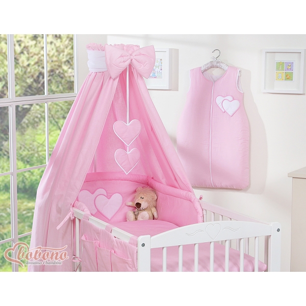 Babybett Himmel Rosa ohne Stange