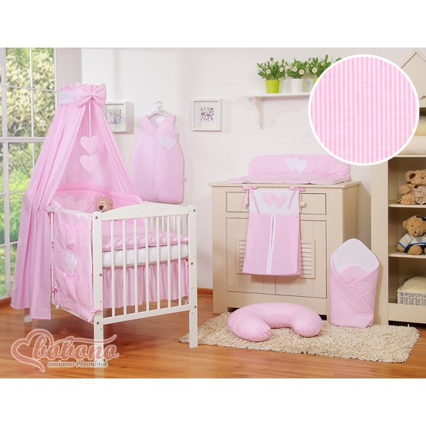 Betthimmel für kleine Mädchen - Rosa - mit Himmelstange