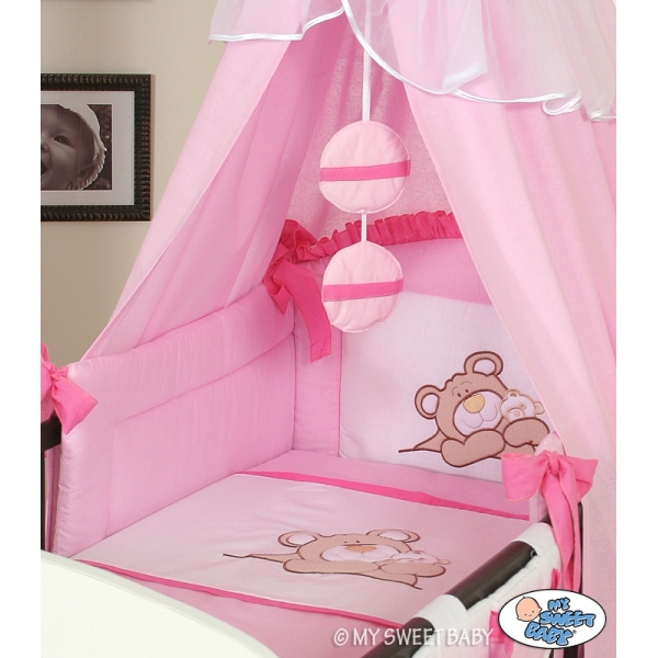 Himmel aus Baumwolle - Teddy Bär Barnaba rosa