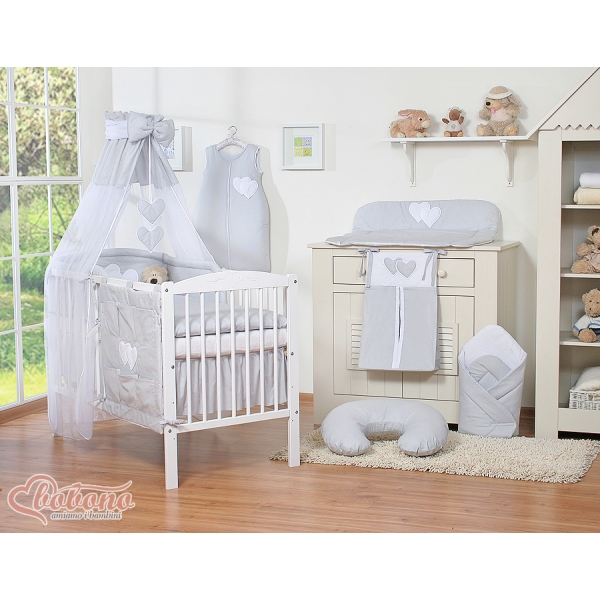 Himmel für Babybett mit Stange Set