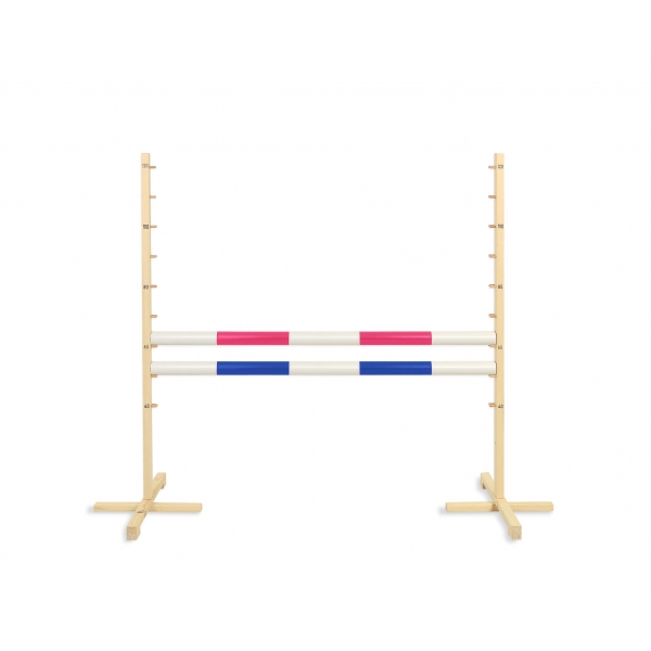 Hindernis für Hobby Horse 120cm, 2x Stange 50mm - rosa