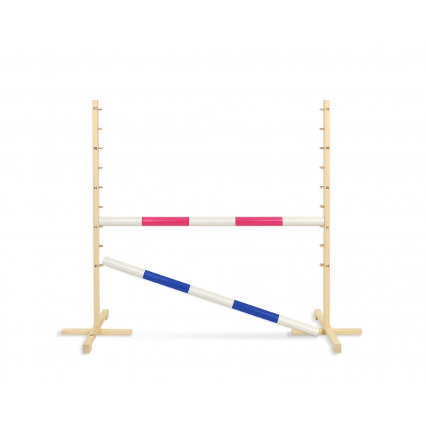 Hindernis für Hobby Horse 120cm, 2x Stange 50mm - rosa
