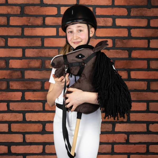 Steckenpferd dunkelbraun