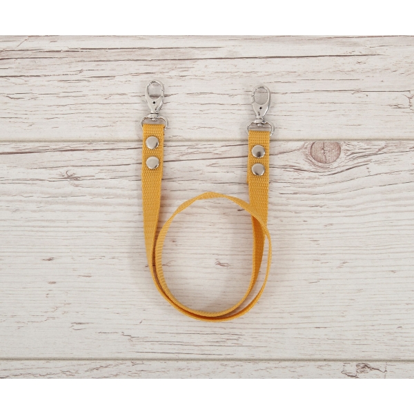 Hobby Horse Gurtbandzügel für Pferdehalfter - honey yellow