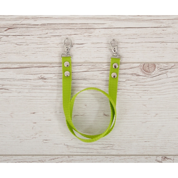 Hobby Horse Gurtbandzügel für Pferdehalfter - lime