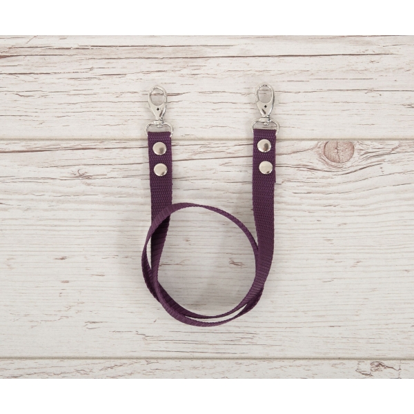 Hobby Horse Gurtbandzügel für Pferdehalfter - plum