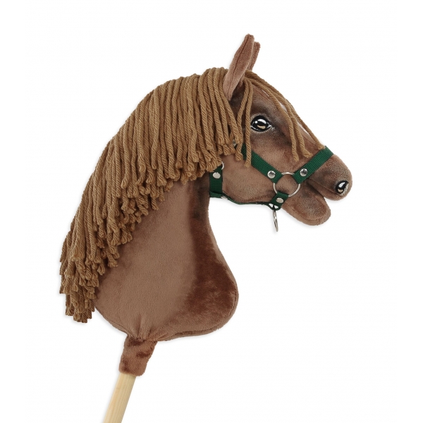 Hobby Horse Premium - dunkel Kastanie Pferd