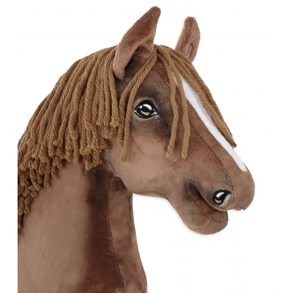 Hobby Horse Premium - dunkel Kastanie Pferd