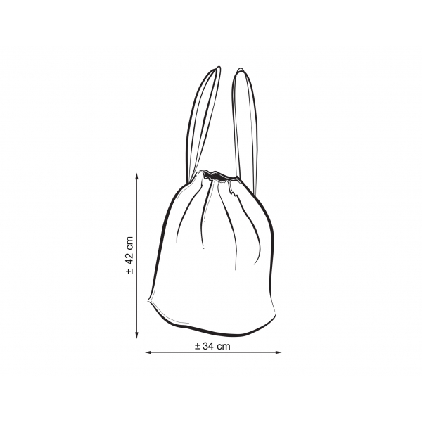 Rucksack für Hobby Horse und Zubehör - dunkelblau