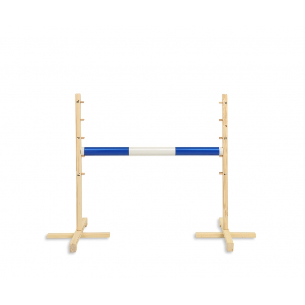 Hobby Horse Sprung Hindernis 80 cm inkl. Stange 50mm - blau