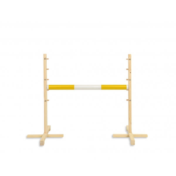 Hobby Horse Sprung Hindernis 80 cm inkl. Stange 50mm - gelb