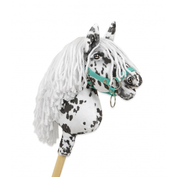 Hobby Horse Steckenpferd mit weißen Mähne A4