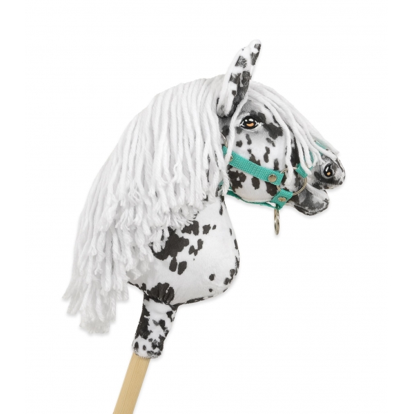 Hobby Horse Steckenpferd mit weißen Mähne A4
