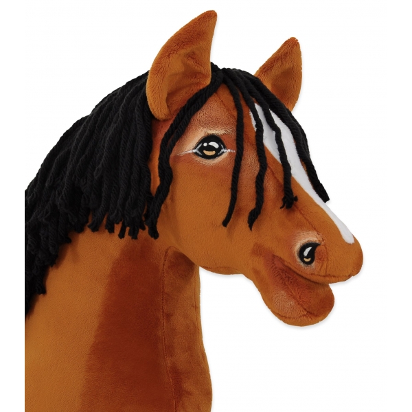 Steckenpferd hellbraunes mit Mähne