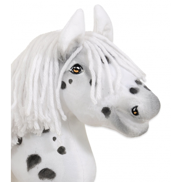 Hobby Horse Steckenpferd Pferd am Stiel Premium - leopard Pferd A4