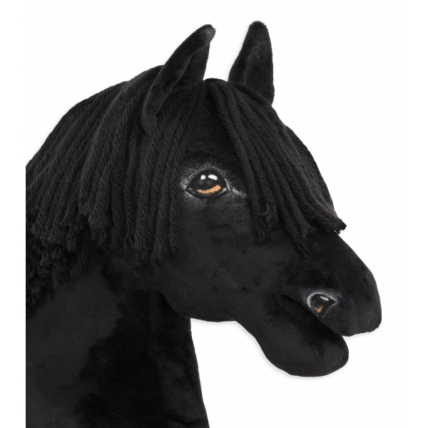 Große Pferd Hobby Horse Schwarz