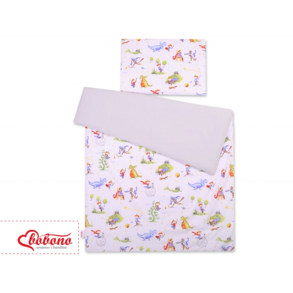 Juniorbett Bettwäsche Set 2-tlg 140x200 Junior - Der gestiefelte Kater