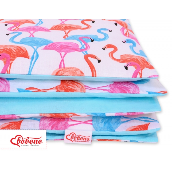 Juniorbett Bettwäsche Set 2-tlg 140x200 Junior - Flamingo