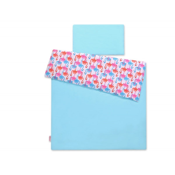Juniorbett Bettwäsche Set 2-tlg 140x200 Junior - Flamingo