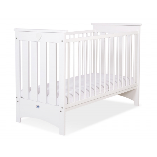 Babybett Lorenzo 120x60cm III weiß