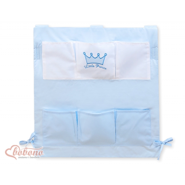 Kinderbetttasche - Little Prince/Princess blau
