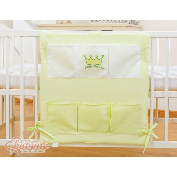 Kinderbetttasche - Little Prince/Princess grün