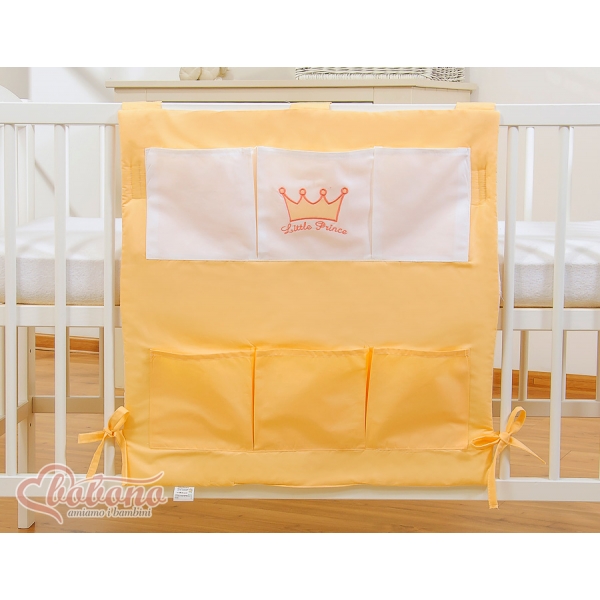 Kinderbetttasche - Little Prince/Princess pfirsich