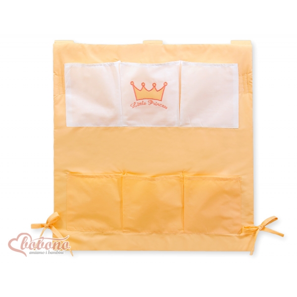 Kinderbetttasche - Little Prince/Princess pfirsich