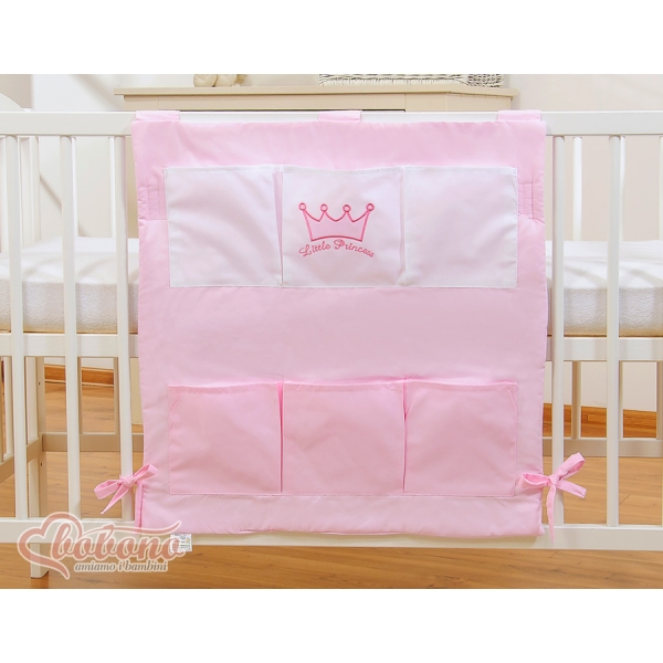 Kinderbetttasche - Little Prince/Princess rosa