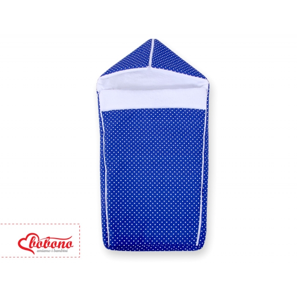 Kinderwagen Schlafsack - Dunkelblau-Punktemuster