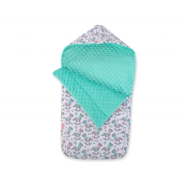 Kinderwagenschlafsack - Schaukelpferde