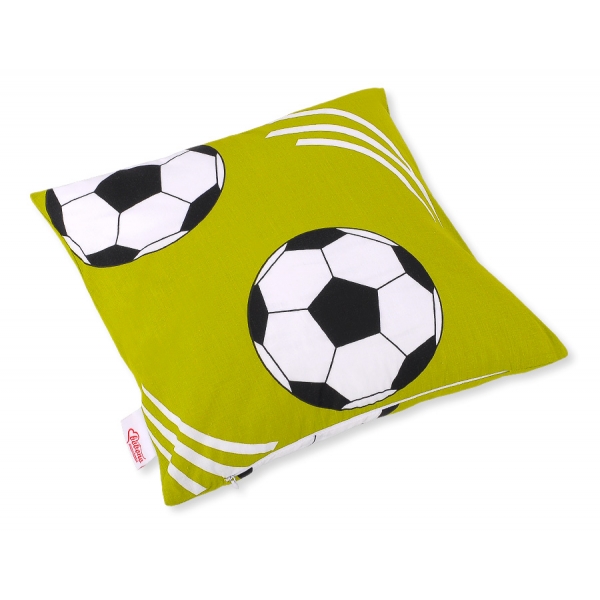 Kissenbezug - Fußball grün
