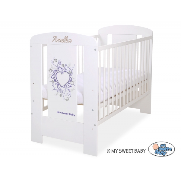 Komplett Babybett 120x60cm Chic nr 5010-07-6