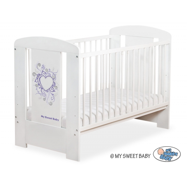 Komplett Babybett 120x60cm Chic nr 5010-07-6