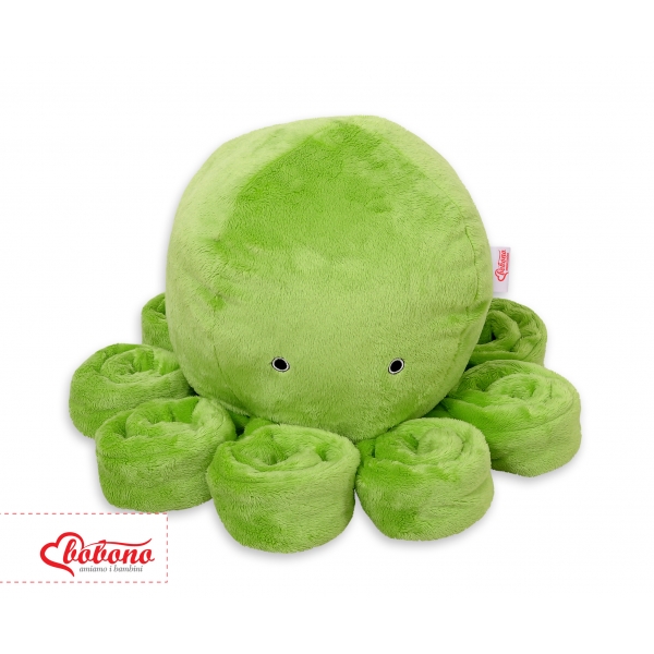 Krake Baby Kuscheltier - grün