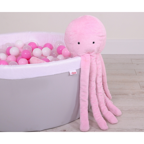 Kuscheltier Octopus XXL Rosa
