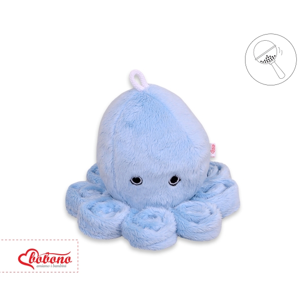 Kuscheltier Octopus Rassel - blau
