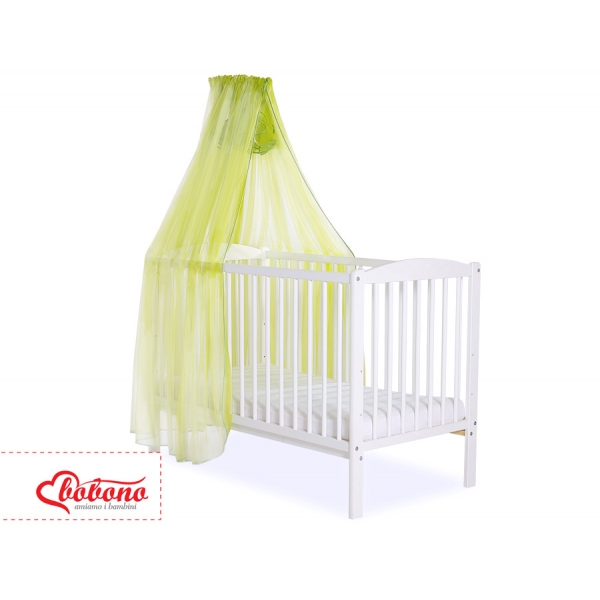 Moskitonetz für Babybett Chiffon - grun
