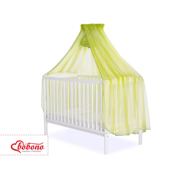 Moskitonetz für Babybett Chiffon - grun