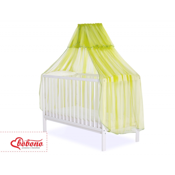 Moskitonetz für Babybett Chiffon - grun