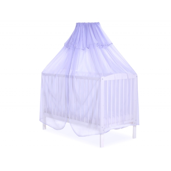 Moskitonetz für Babybett Chiffon - lila