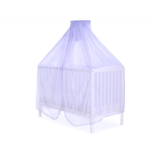 Moskitonetz für Babybett Chiffon - lila