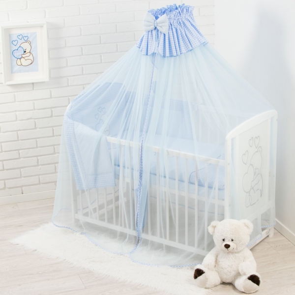 Blau Moskitonetz für Kinderbett Jungs