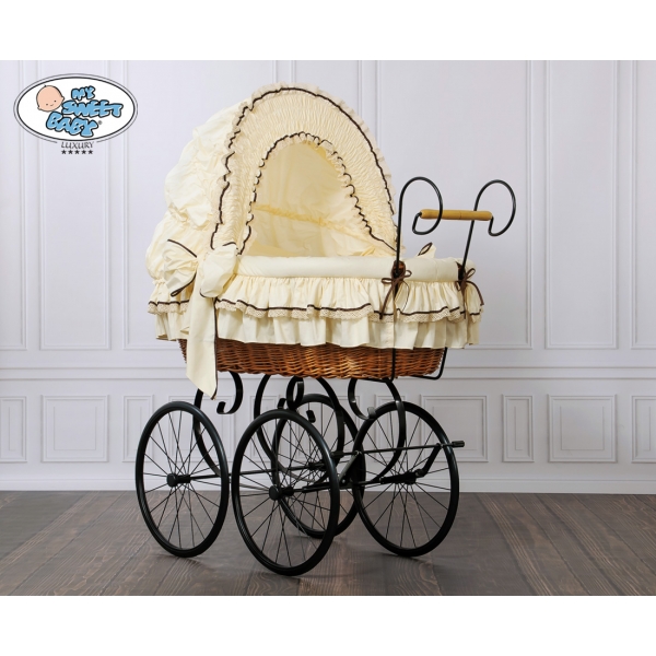 Luury Nostalgiestubenwagen mit Creme Bezug