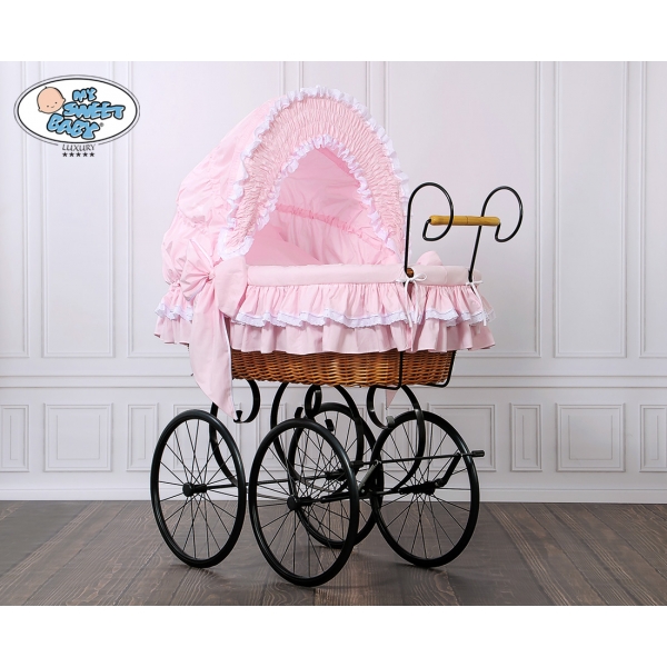Nostalgiestubenwagen Victoria - Rosa - für Mädchen Komplettangebot