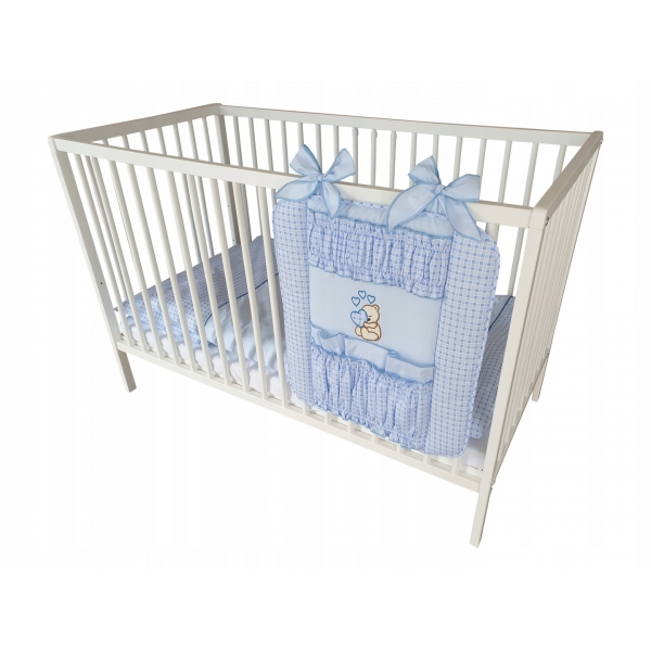 Organizer für Babybett Blau