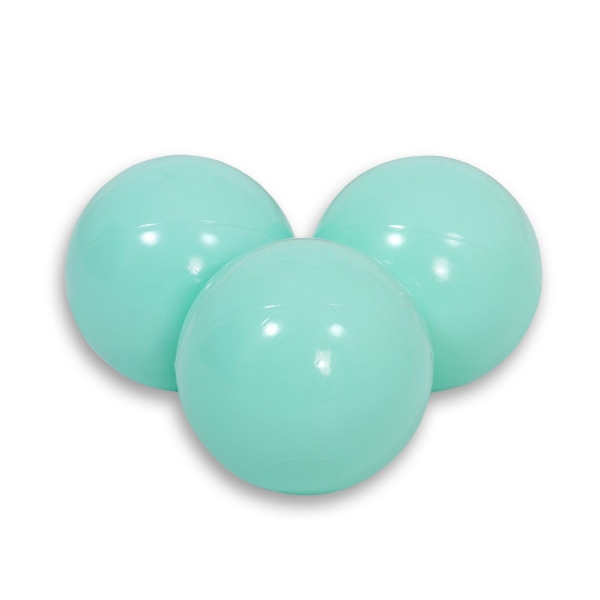 Plastikbälle für den trockenen Pool 50st - Aqua