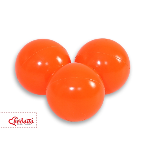 Plastikbälle für den trockenen Pool 50st - neon orange