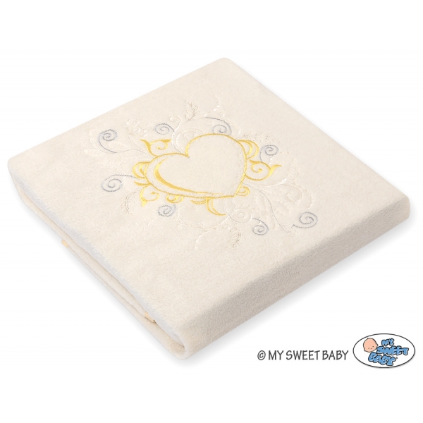 Polar Fleece Babydecke - Chic creme